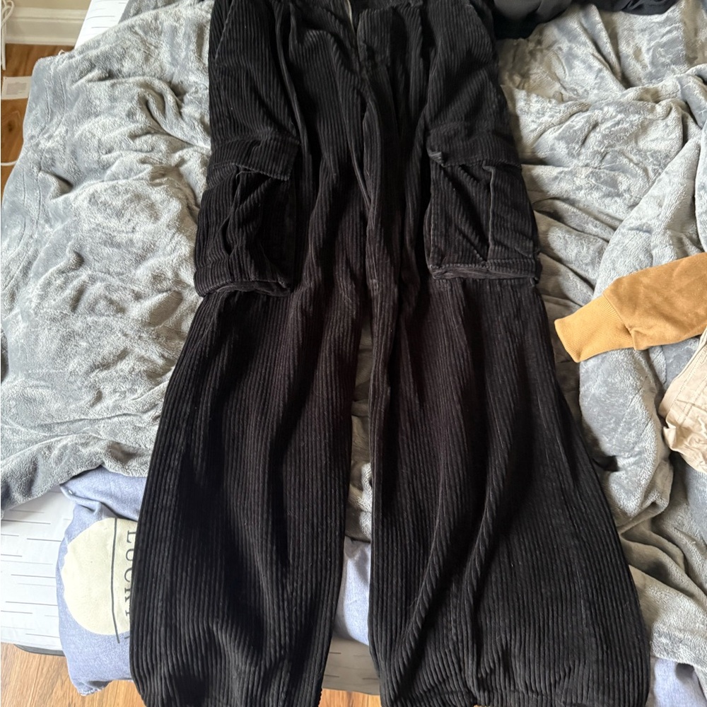 Cotton On Black Cargo Pants for Men